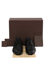 Louis Vuitton EU 42 Black Minister Derby