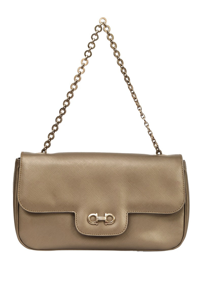Salvatore Ferragamo Gancini Shoulder Bag Rt184-1004