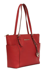 Michael Kors Jet Set Red Tote Bag