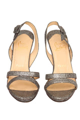 Christian Louboutin EU 36 Glitter Disco Loubi Queen Heels