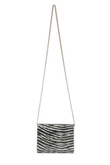 Jimmy Choo Zebra Candy Clutch Bag