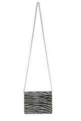 Jimmy Choo Zebra Candy Clutch Bag