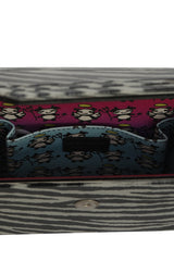 Jimmy Choo Zebra Candy Clutch Bag