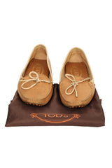 Tod'S EU 37.5 Beige Loafers