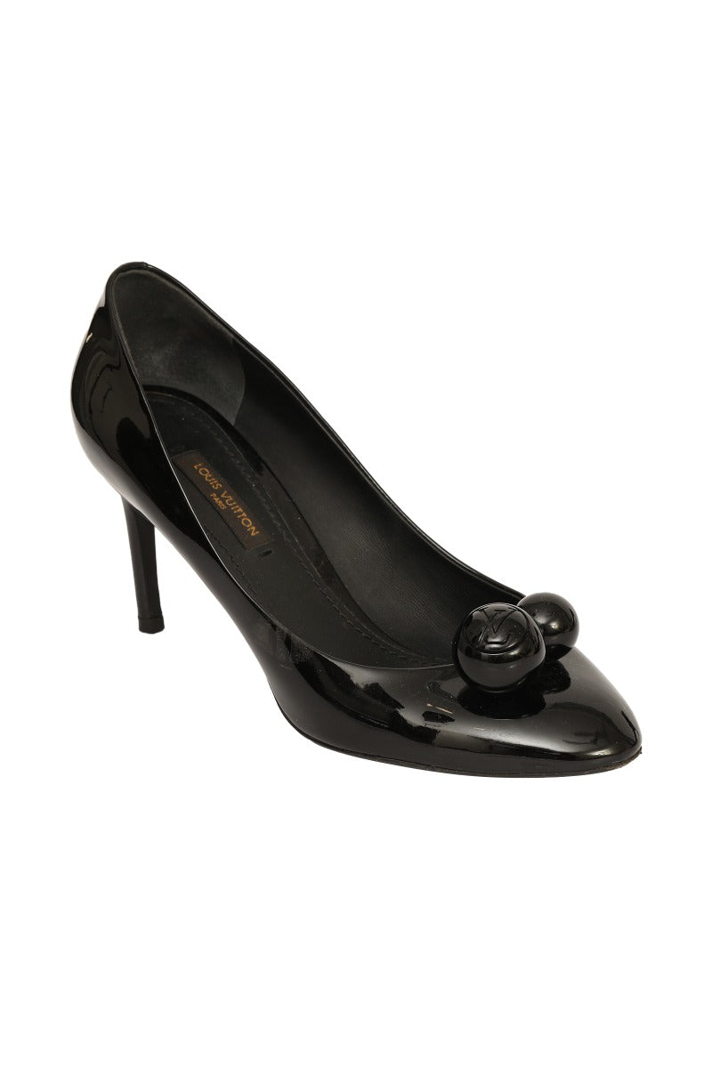 Louis Vuitton EU 35.5 Black Patent Leather Betty Pump