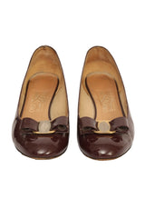 Salvatore Ferragamo EU 39.5 Vara Bow Pumps