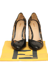 Fendi EU 37 Animal Print Heels