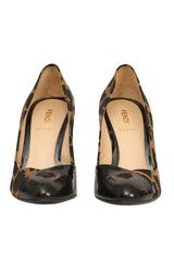 Fendi EU 37 Animal Print Heels