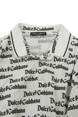 Dolce & Gabbana Size L Logo Polo T Shirt