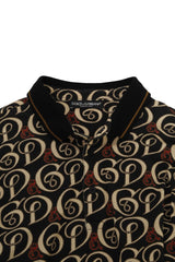 Dolce &Gabbana Patterned Polo T Shirt