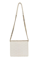 Roberto Cavalli Snake Embossed Sling Bag