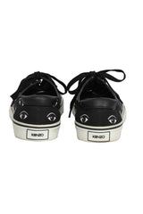 Kenzo EU 40 Baskets Tissu Noir Sneakers