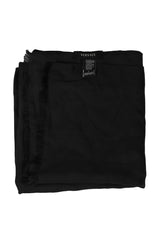 Versace Black Patterned Scarf