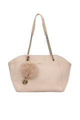 Furla Peach Julia Tote Bag