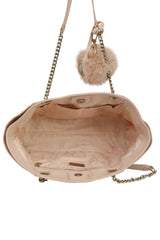 Furla Peach Julia Tote Bag