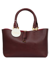 Chloe Marcie Leather Tote Bag