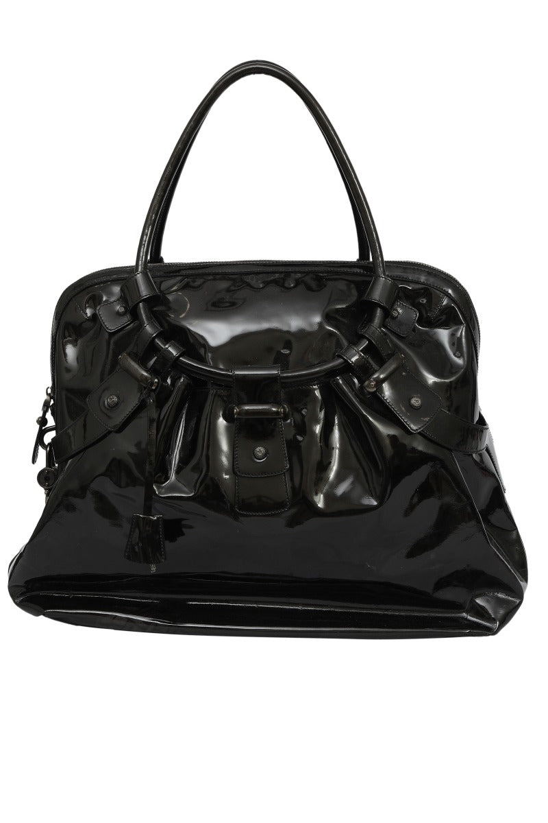 Salvatore Ferragamo Douglas Patent Leather Bag