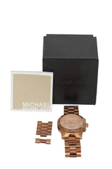 Michael Kors 35 Mm Runway Rosegold Watch