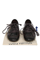 Louis Vuitton EU 37 Patent Leather Lyrics Brogue Sneakers