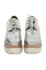 Stella Mc Cartney EU 39 Elyse Stars Platform Sneakers