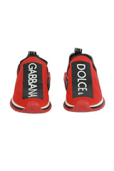 Dolce & Gabbana EU 42 Red Logo Trainers