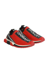 Dolce & Gabbana EU 42 Red Logo Trainers