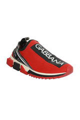 Dolce & Gabbana EU 42 Red Logo Trainers