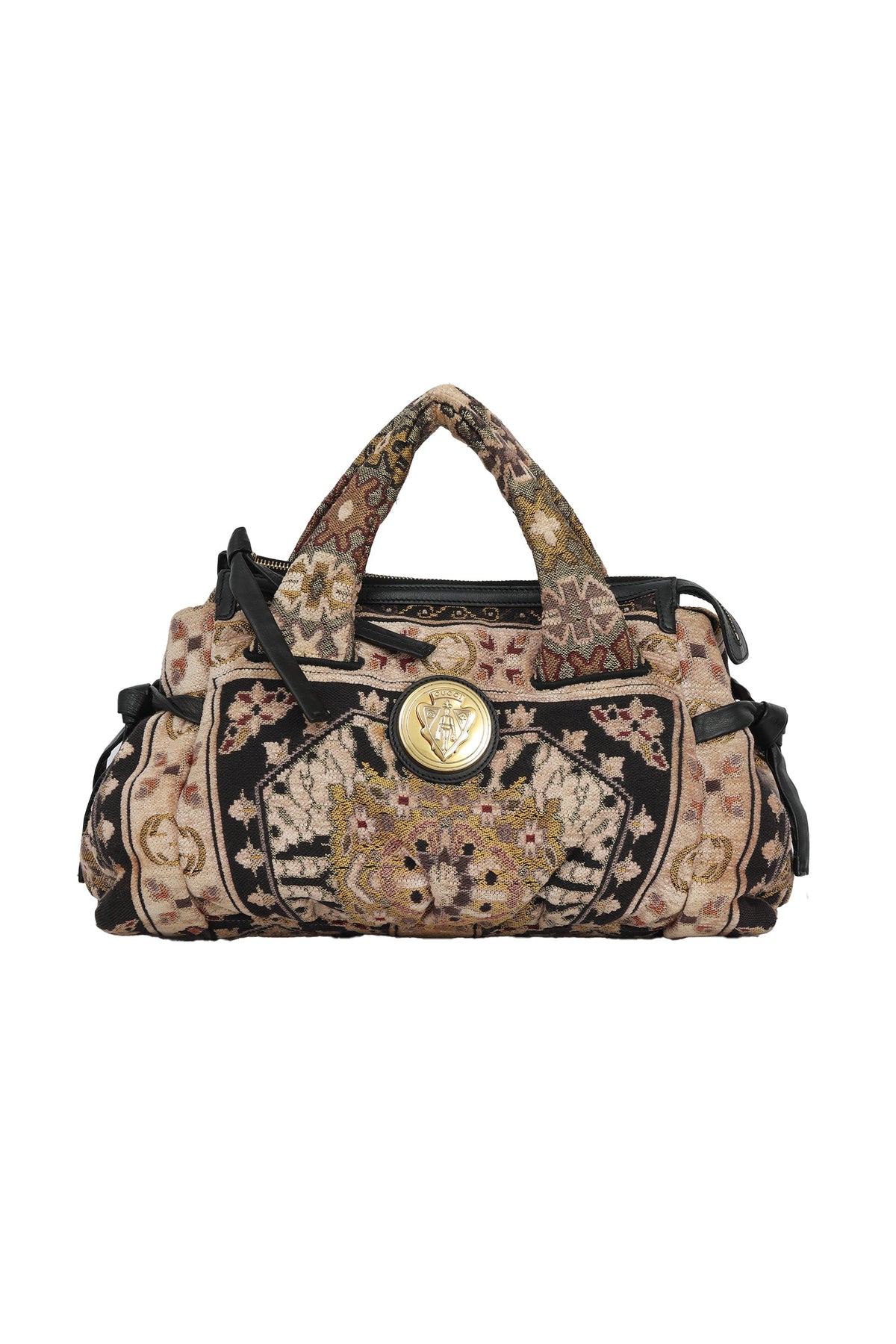 Gucci Hysteria Embroidered Tapestry Large Handbag 