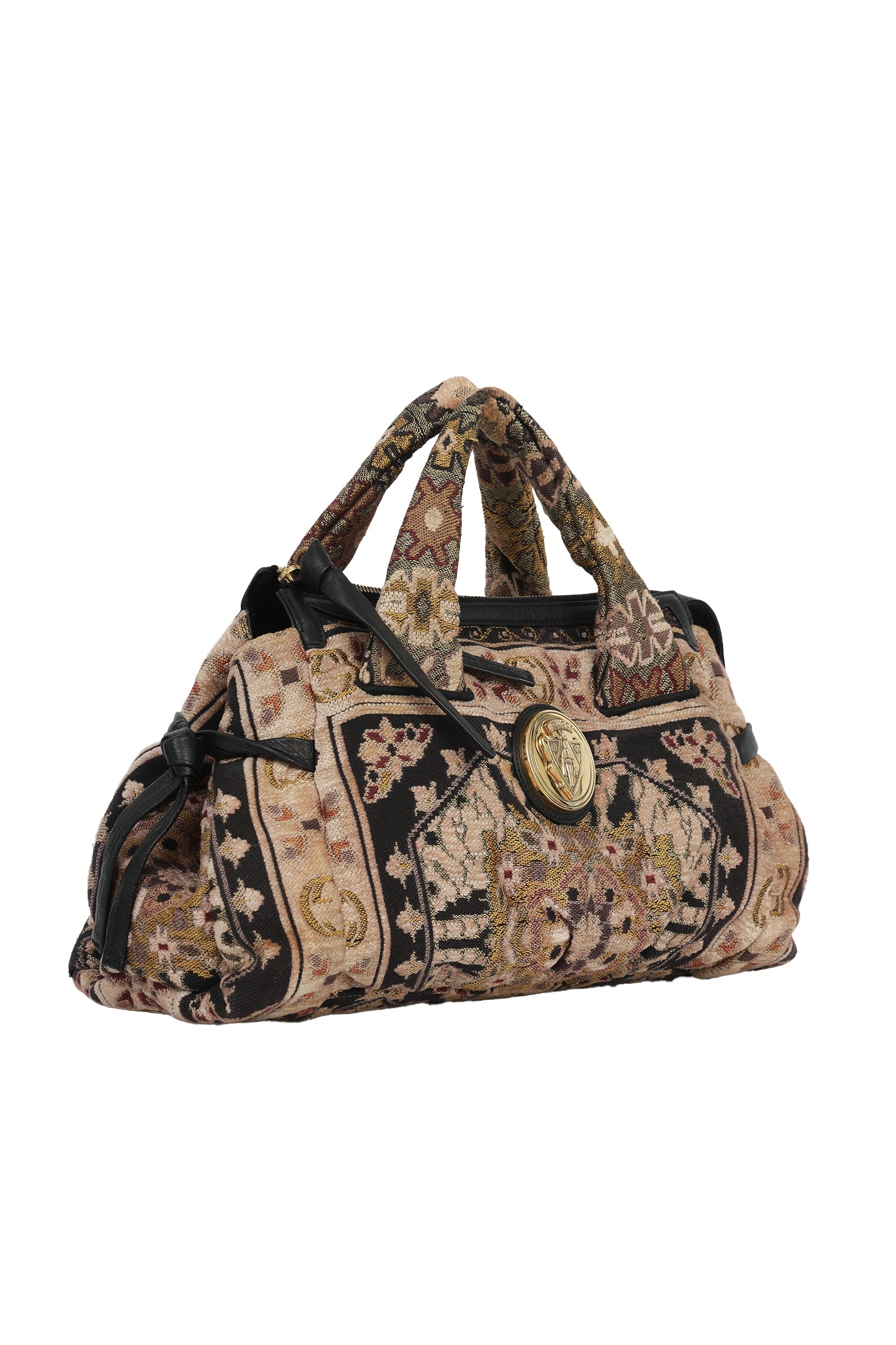 Gucci Hysteria Embroidered Tapestry Large Handbag 