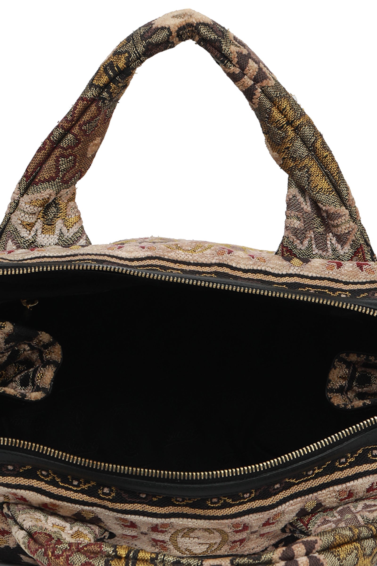 Gucci Hysteria Embroidered Tapestry Large Handbag 