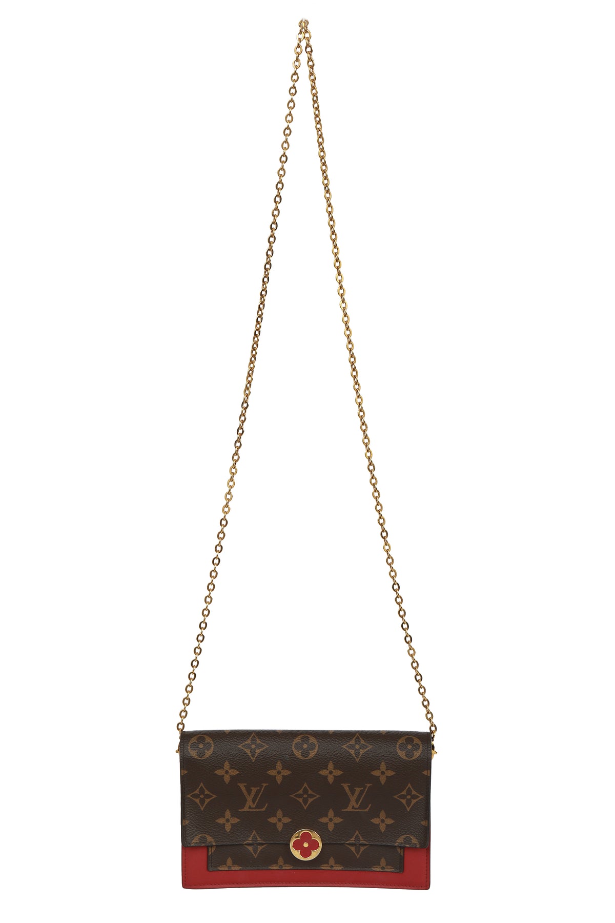 Louis Vuitton Flore Wallet On Chain Bag