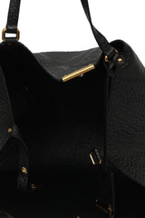 Burberry Black Embossed Canterbury Tote Bag 