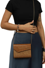 Jimmy Choo Golden Acryclic Candy Clutch