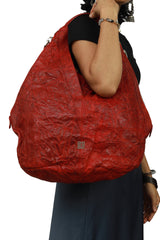 Givenchy Red Zipper Hobo Bag