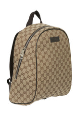 Gucci Gg Supreme Canvas Leather Backpack