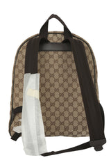 Gucci Gg Supreme Canvas Leather Backpack