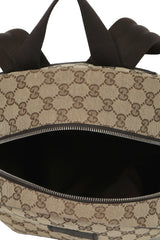 Gucci Gg Supreme Canvas Leather Backpack