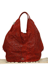 Givenchy Red Zipper Hobo Bag