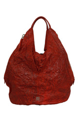 Givenchy Red Zipper Hobo Bag