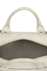 Christian Dior Cannage Leather Boston Bag