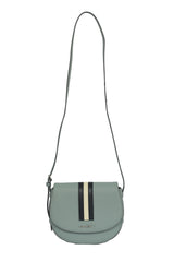 Bally Logo Blue Crossbody Bag