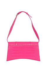 Balenciaga Bb Hot Pink Hourglass Baguette Bag