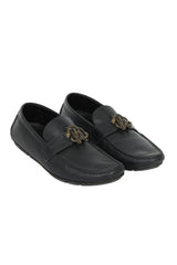 Roberto Cavalli EU 43 Logo Black Loafers