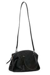 Louis Vuitton Aster Black Leather Mahina Monogram Hand Bag