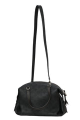 Louis Vuitton Aster Black Leather Mahina Monogram Hand Bag