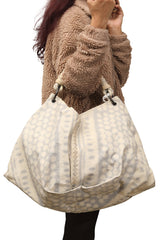 Bottega Veneta Grey Tie Dye Aquilone Leather Bag 