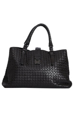 Bottega Veneta Nappa Intrecciato Large Roma Tote 