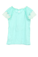Billie Blush Size 10 Blue Melody Frill Kids Top