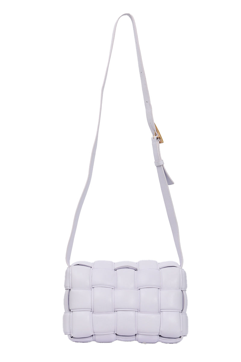Bottega Veneta Lilac Cassete Sling Bag 