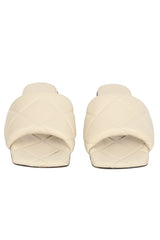 Bottega Veneta EU 39 Nappa Quilted Lido Flats 